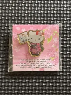EXPO 2025 ピンバッジ　大阪・関西万博　招致　ハローキティ