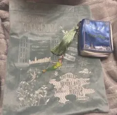 ピーターパン　トートバッグ　ポーチ　アクリルキーホルダー　3点セット