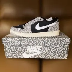 Nike Air Jordan1 RetroLowOG Black Cement
