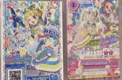 アイカツ プリパラ 入場者特典 サイン入り みれぃ ひなき