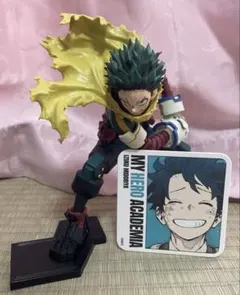 2点 緑谷出久 MAXIMATIC フィギュア コースター 原画展