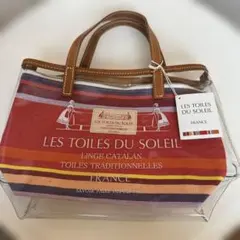 【新品未使用】LES TOILES DU SOLEIL クリア　トートバッグのサムネイル