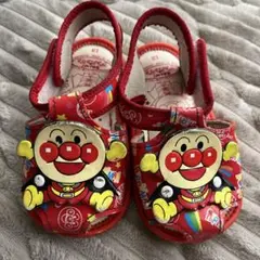 アンパンマン ベビーサンダル 13 赤