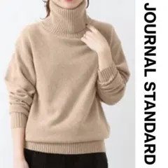 ジャーナルスタンダード 2019 エクストラファインメリノタートルネックニット