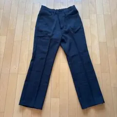 GU ブラック スラックス ゴムウエスト