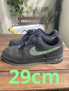 Nike Air Force 1 マーブル ブラック/グリーン 29cm 超補修のサムネイル