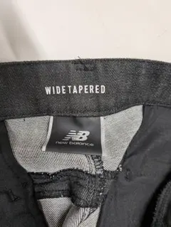 ニューバランス　MET24 デニムワイドテーパード　ブラック Mサイズ