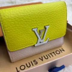 美品✨限定品✨ルイヴィトン ポルトフォイユ・カプシーヌ XS 3つ折り財布 ミニ