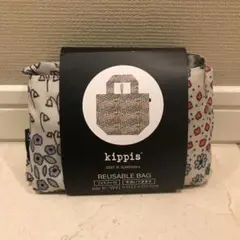 C*r様 kippis 花柄 エコバッグ 新品未使用 41cm x 32cm xのサムネイル