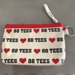 88 TEES ハート柄 ポーチ キーリング付きのサムネイル