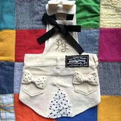 パリエロ　ピンクゴールド　未使用　サロペットスカート S