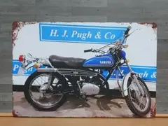 MOTOR CYCLE ビンテージ風 ブリキ看板 OK2569