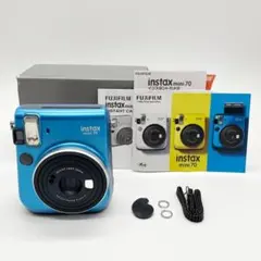 ★ FUJIFILM インスタントカメラ instax mini 70 チェキ