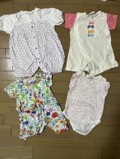 50〜70cm ロンパース 4点セット
