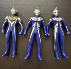 ウルトラマンシリーズ ウルトラマンアクアソフビ3種