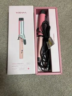 VODANA カールヘアアイロン ピンク