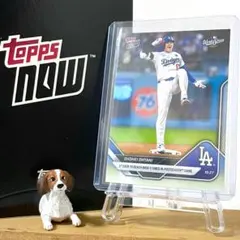 大谷翔平 2025 Topps Now #906 ポストシーズン 初1試合9出塁