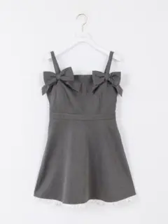evelyn ビッグリボンキャミワンピース
