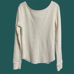 美品✨ KBF ケービーエフ ハニカムワッフルプルオーバー 2way ロンT