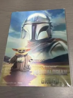 スターウォーズ マンダロリアン グローグー メタリックカード