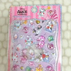 【新品・正規品】プチドロップステッカー ディズニー アリス ぷっくりシール