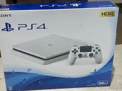 【送料込】プレステ4 ホワイト500GB 本体+ ゲーム4本