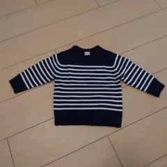 プティマイン　ボーダーニット　S（80cm相当）