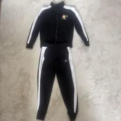 PUMA❌PEANUTS 黒のジャージセット(140）
