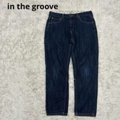 1231j.in the groove ダークブルーストレートデニム カジュアルのサムネイル