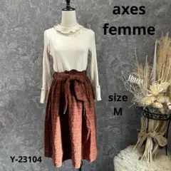 axes femme アクシーズファム　ワンピース　ロングワンピース　マキシ
