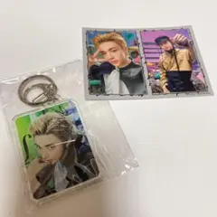 ヒョンジン キーホルダー ステッカー セット