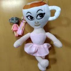 イタリアンブレインロット　バレリーナカプチーノ　ぬいぐるみ　キーホルダー