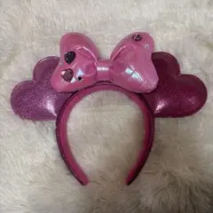 ミニパル　カチューシャ　2026 ピンク ハート型カチューシャ