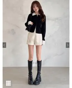 GRL♡グレイル♡ショートパンツ♡アイボリー♡Lサイズ♡新品