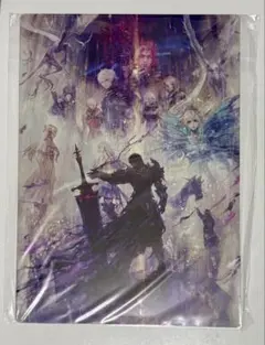 FF14 ファイナルファンタジー14 中国限定　下敷き　漆黒のヴィランズ②