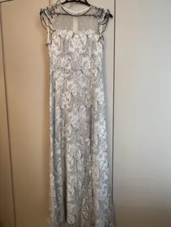 ERUKEI エルケイ レース柄 ロングドレス