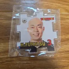 値下げ♪ウルフドッグス名古屋　ガチャ　パズル型キーホルダー　3.深津英臣のサムネイル