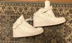 Nike Air Force 1 ホワイト ハイカット 値下げ可能