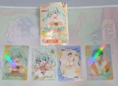 フリューくじ　初音ミク　鏡音リン　G賞　KAITO 4点セット