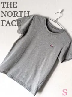 THE NORTH FACE　Ｔシャツ　半袖グレー　 スティッチマークティー　S