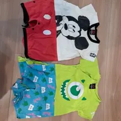 9*'様 ミッキーマウス＆モンスターズ・インク ベビー服セット