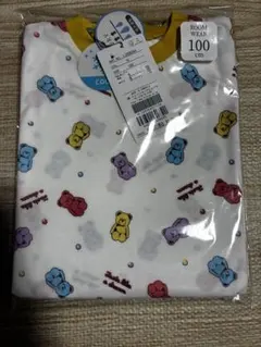 新品☆アンパサンド☆ルームウェア、パジャマ、くま柄☆100cm