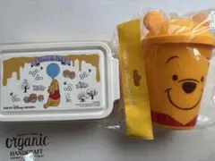 ★新品ディズニーくまのプーさんランチボックスタンブラー弁当箱tdstdltdr