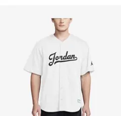 Jordan ホワイト ベースボールシャツのサムネイル