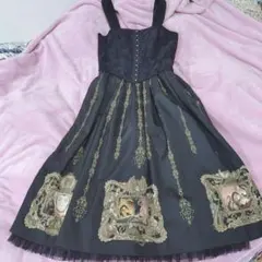 シークレットハニー Disney　ヴィランズ ジャンバースカート　JSK