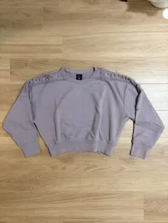 Nike DRI-FIT 薄紫 クロップドトレーナー M