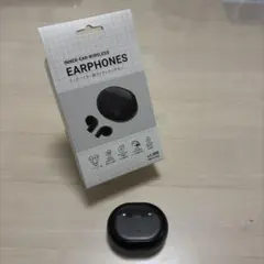 インナーイヤー型ワイヤレスイヤホン ブラック