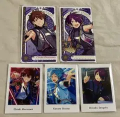 あんスタ アルカナカード ぱしゃっつ 流星隊 守沢千秋 深海奏汰 仙石忍