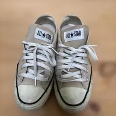 24 Converse All Star ベージュ ローカット