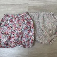 BON TON 花柄パンツ 6M 2点セット